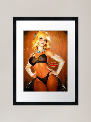 Queen burlesque framed art - queen,