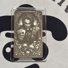 8.4grams .999 Silver Joker Bar