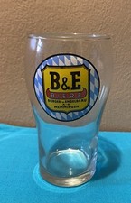 Vintage B&E BÜRGER-ENGLEBRÄU Biere Beer Glass 0.3 L / 10 oz. Made in Germany