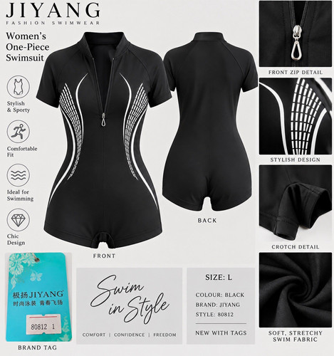 Jiyang women black solid - jiyang,