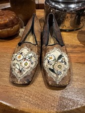 Antique Embroidered Shoes