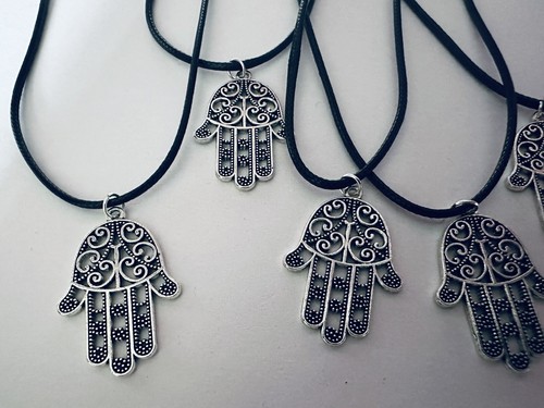 Palmistry hand necklace - palmistry,