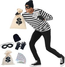 Men`s Bank Robber Costume