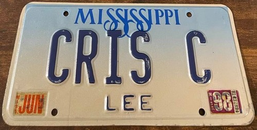 Cris vanity license plate - cris,