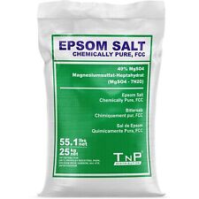 Epsom Bath Salts 25KG Pharmaceutical Grade Magnesium Sulphate Finest Quality Spa