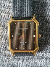 Solvil Et Titus SM8636A Swiss Quartz Battery Tank Watch Wristwatch 