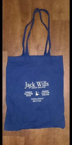 Jack wills blue tote - blue,