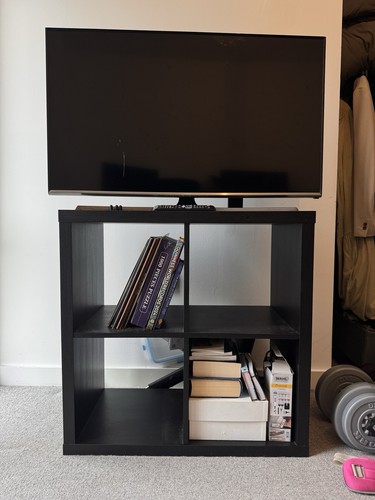Ikea kallax shelving - ikea, oak