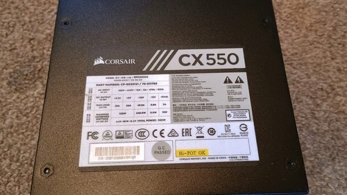 Corsair cx550 550w - corsair, power