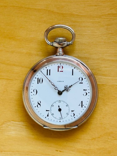 2p894 antique omega - omega, silver
