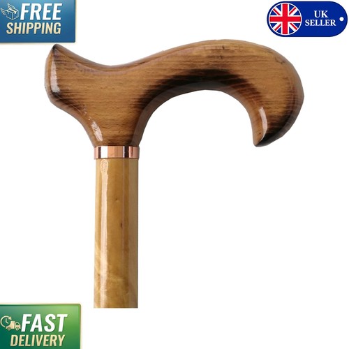 Deluxe scorched wood walking - scorched,