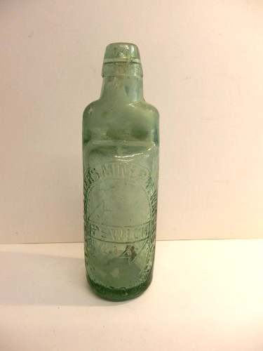 Antique codd neck - neck, glass