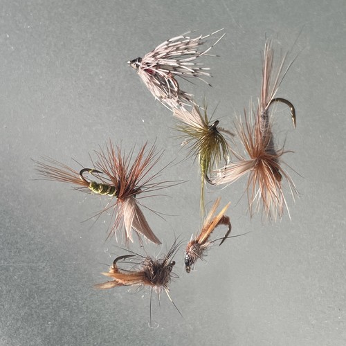 Job lot fishing flies lures - flies,