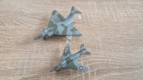 Two dinky aeroplanes - two,