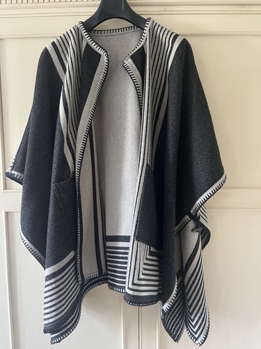 Mih jeans reversible poncho - jeans,
