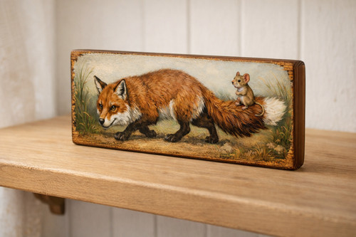 Mouse art fox a - mouse, on