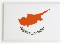 Flag cyprus fridge - of, magnet