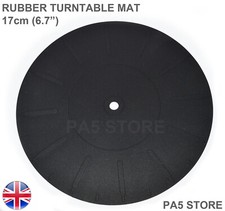 Rubber turntable platter mat - rubber,