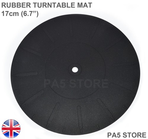 Rubber turntable platter mat - turntable,