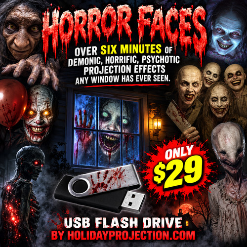 Horror faces the - faces,