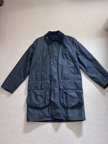 Navy barbour border jacket - navy,