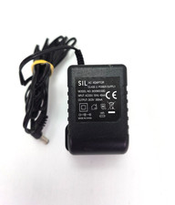 SIL AC Adaptor 9V DC 300mA Power Supply Unit UK Plug BD090030D Used