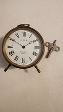 GWR 3.5" brass drum clock by Kay & Co Paris numbered 4797