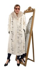 US5817 REAL MINK FUR COAT