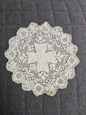 6 Antique Lace Doilies