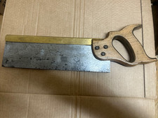 Sanderson Kayser Saben 12” Brass Back Miter Tenon Saw 13 Tpi