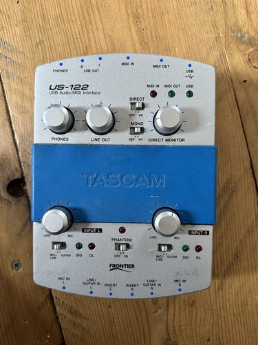 Tascam 122 audio interface - us,
