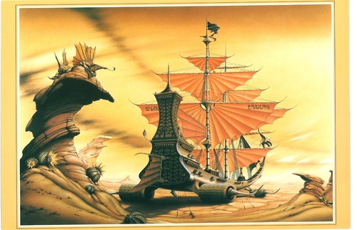Rodney matthews art - rodney, print