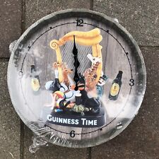 Guinness Time Barrel Style Clock