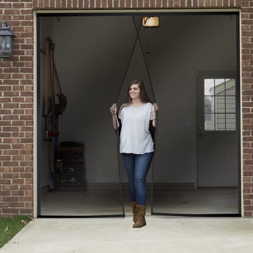 Garage door screen - screen, single