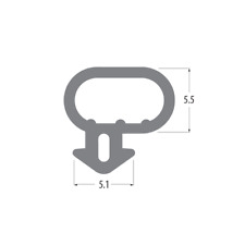 5.5mm UPVC Window Door O'Set
