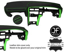BLACK GREEN DASH DASHBOARD
