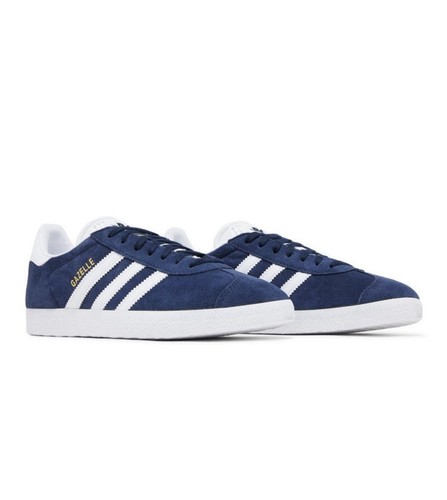 Adidas gazelle navy white - white,
