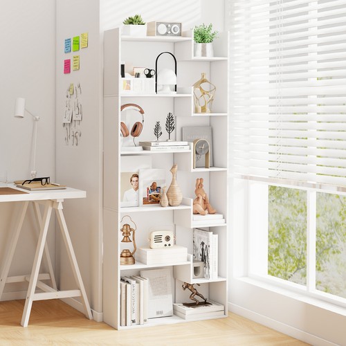 Shelf bookshelf wooden - 11-shelf,