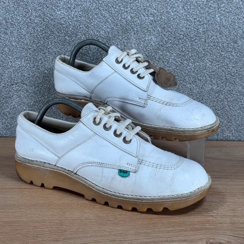 Kickers leather lace shoes - leather,