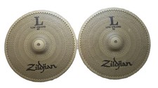 Zildjian Hi-Hat Cymbals ZILDJIAN LV8013  Low Volume  13 inch Hi Hat Cymbals used