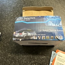 360° Full Band Car Laser Radar Speed Detector Camera Voice Alert Anti-Interferen