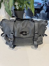 Genuine Mulberry Oversized Alexa in Sparkle Tweed Mole Grey