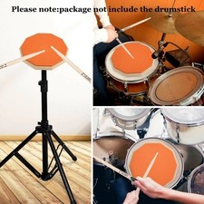 Rubber Drum Practice Pad 8"