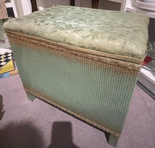 Lloyd loom ottoman - lloyd, original