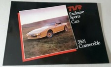 TVR 350i Convertible Brochure