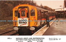 R256033 XPC 6 Hastings Direct Line Electrification Unit 1530 in Jaffa Cake liver