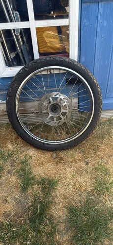 Wr125r front wheel tyre and - front,