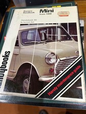 Mini Owners handbook from 1959 Handybook 55 by Kenneth Ball