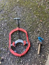Ridgid 472 heavy wall steel pipe & cast iron cutter 8" - 12" hinged 4 wheel