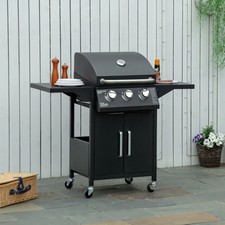 Outsunny 3 Burner Gas BBQ